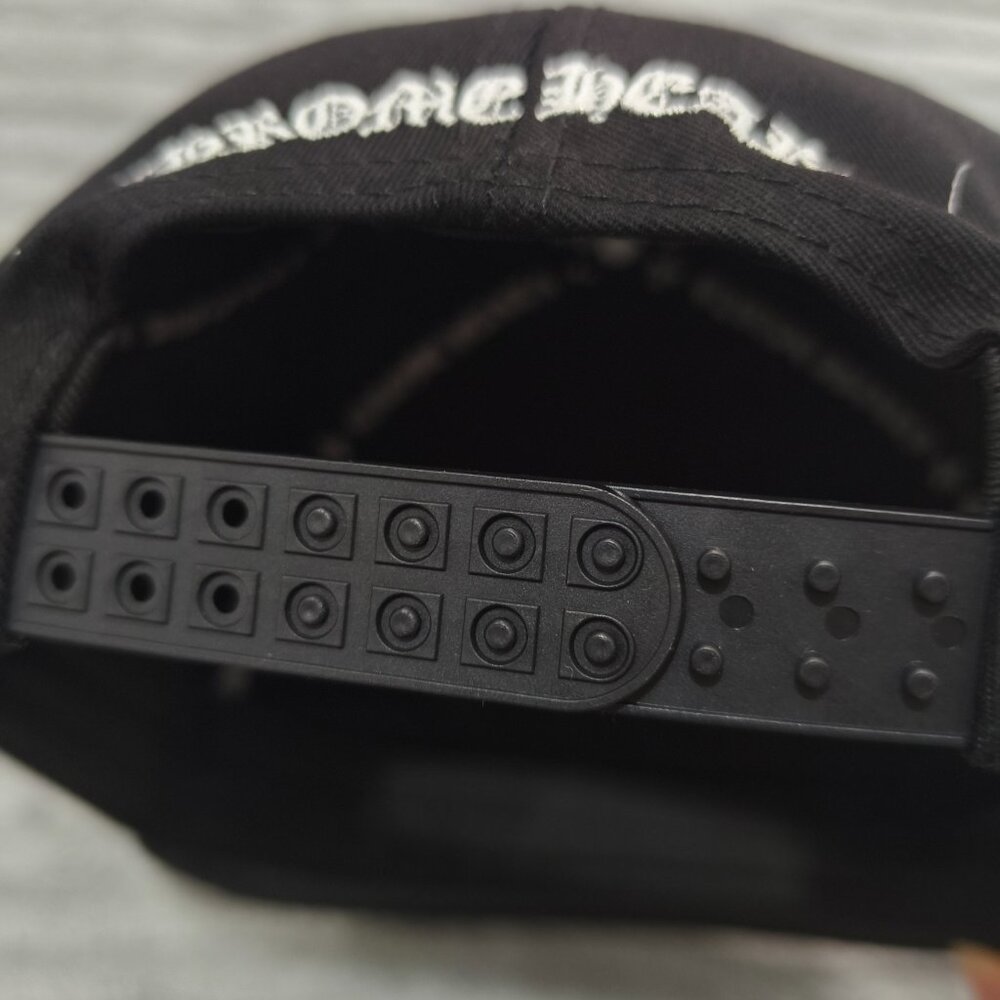 Chrome Hearts Embroidered Black Baseball Cap - Picture 5 of 6